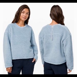 Lululemon crew neck Sherpa NWOT